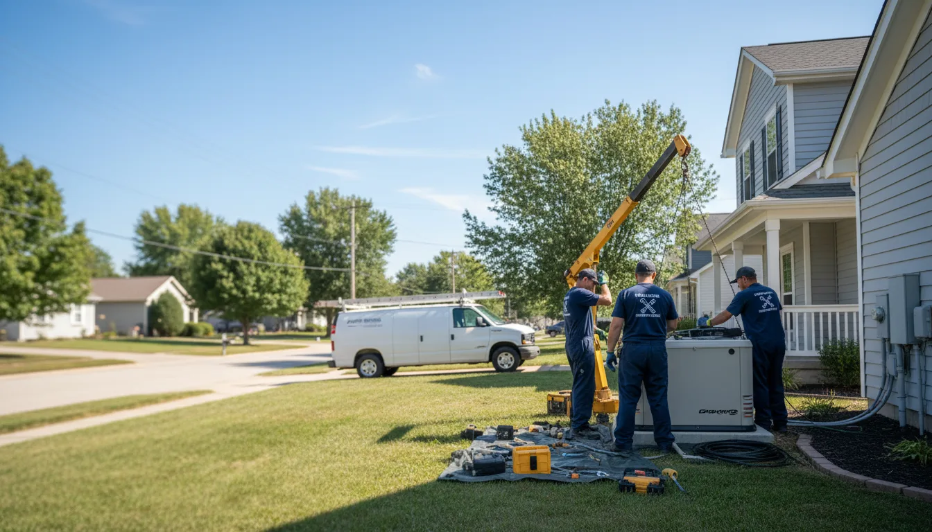 Generator Installation in Vestaburg, PA near me